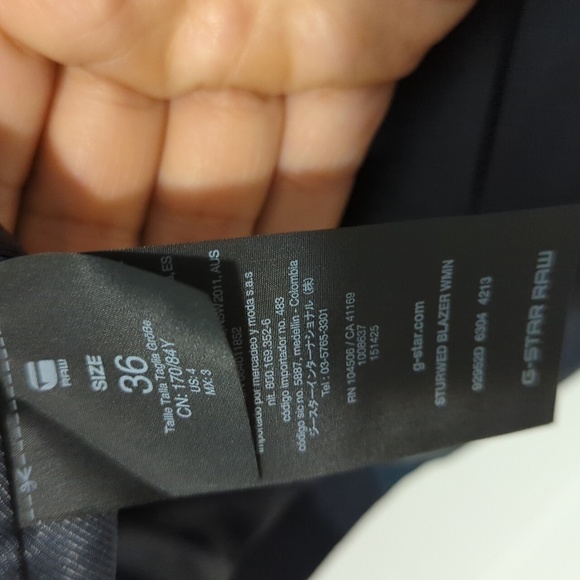 G-Star Women Checked Blazer - Picture 6 of 10